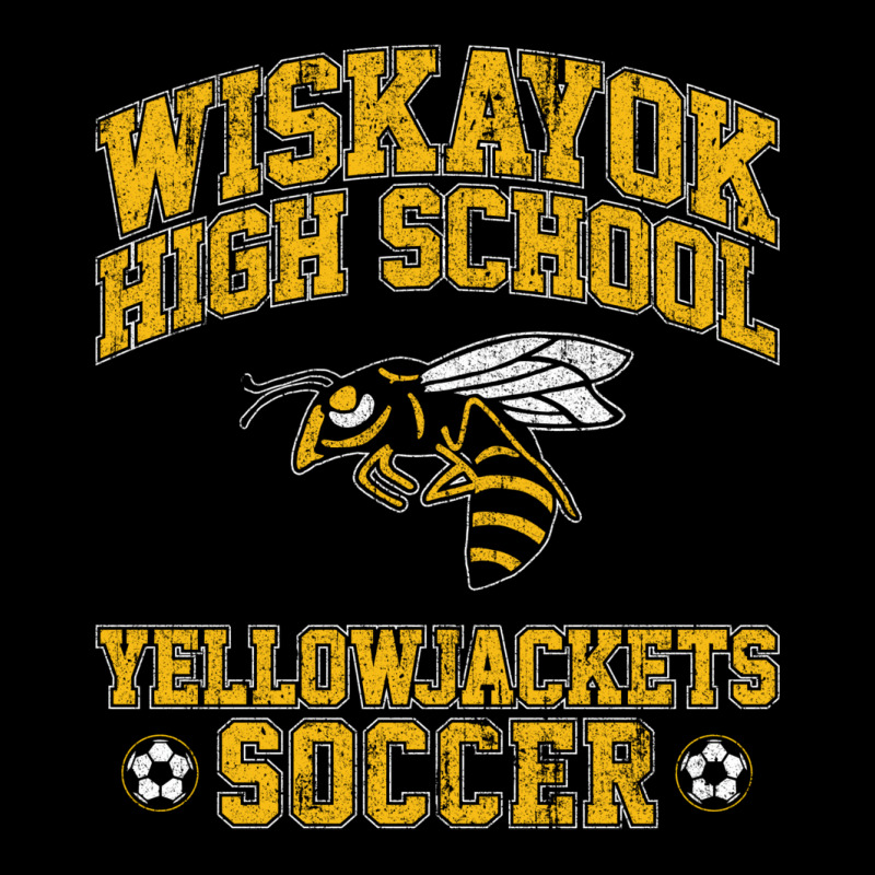 Wiskayok High School Yellowjackets Soccer Zipper Hoodie by millivriju | Artistshot