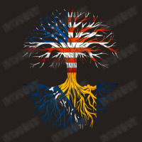 American Grown Bosnian Roots Bosnia Flag Usa Flag Tank Top | Artistshot