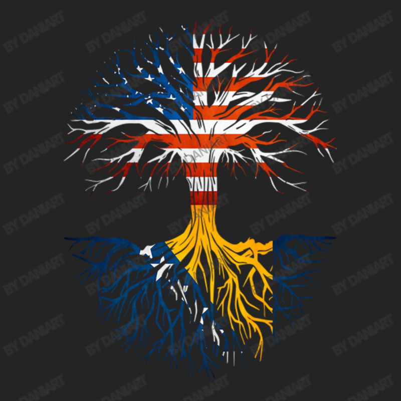 American Grown Bosnian Roots Bosnia Flag Usa Flag 3/4 Sleeve Shirt by DaniArt | Artistshot