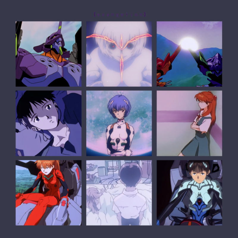 Neon Genesis Evangelion Vaporwave Aesthetic Long Sleeve Shirts | Artistshot