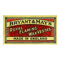 Royal Flaming Vestas Sticker | Artistshot