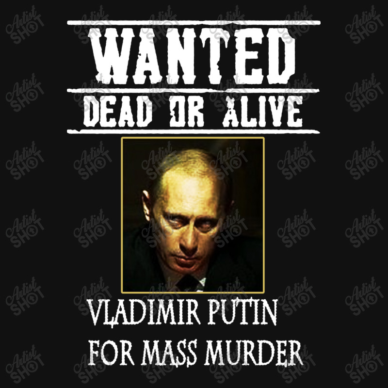 Wanted Dead Or Alive Putin Baby Bibs | Artistshot