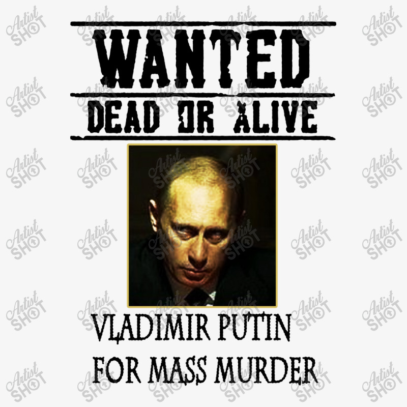 Wanted Dead Or Alive Putin Ladies Fitted T-shirt | Artistshot