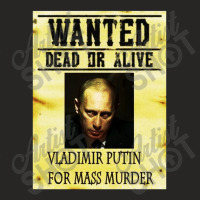 Wanted Dead Or Alive Putin Ladies Fitted T-shirt | Artistshot