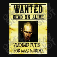 Wanted Dead Or Alive Putin Crop Top | Artistshot