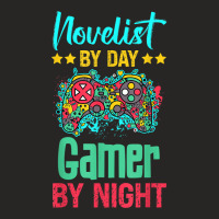 Novelist Gaming Lover Funny Novelty Shirt. T Shirt Ladies Fitted T-shirt | Artistshot