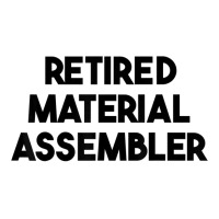 Retired Material Assembler T Shirt Women's Pajamas Set | Artistshot