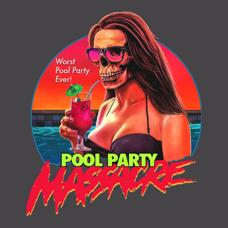 Pool Party Massacre   Original Poster Art【﻿Ｈｏｒｒｏｒ】 D Ladies Polo Shirt by esteyapput | Artistshot