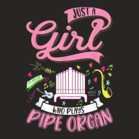 Organ Girl Pipe Organ Player Organist T Shirt Ladies Fitted T-shirt | Artistshot