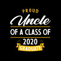 Proud Uncle Of A Class Of 2020 Graduate Gift Senior 2020 Funny Cropped Sweater | Artistshot