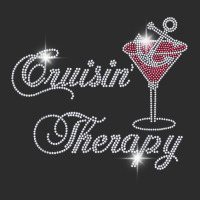 Cruisin' Therapy Bling Cruise Therapy Girls Trip Rhinestones T Shirt Exclusive T-shirt | Artistshot