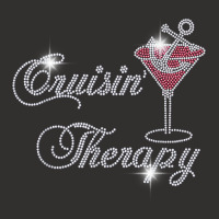 Cruisin' Therapy Bling Cruise Therapy Girls Trip Rhinestones T Shirt Champion Hoodie | Artistshot