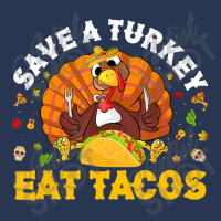 Save A Turkey Eat Tacos Thanksgiving Sombrero Turkey Taco Men Denim Jacket | Artistshot