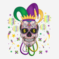 Sugar Skull Jester Hat Funny Mardi Gras Costume Outfit Party T Shirt Baby Beanies | Artistshot