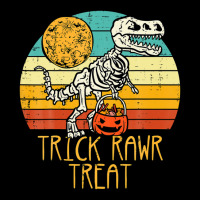 Trick Rawr Treat Skeleton Dino Trex Toddler Boys Halloween Maternity Scoop Neck T-shirt | Artistshot