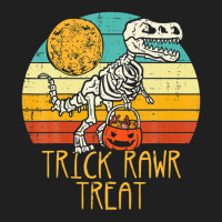 Trick Rawr Treat Skeleton Dino Trex Toddler Boys Halloween Ladies Polo Shirt | Artistshot