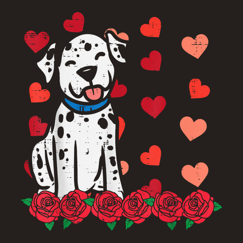 Valentines Day Dalmatian Dog Cute Men Women Kids Toddlers T Shirt Tank Top by latodorjnb | Artistshot