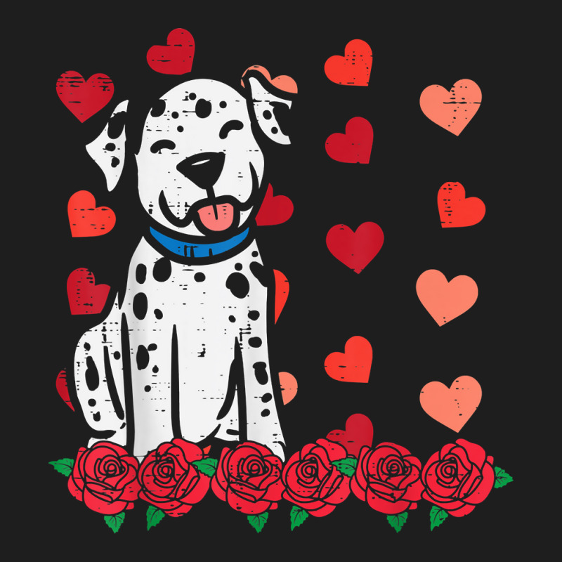 Valentines Day Dalmatian Dog Cute Men Women Kids Toddlers T Shirt Classic T-shirt by latodorjnb | Artistshot