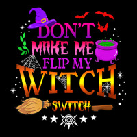 Womens Halloween Custome Don't Make Me Flip My Witch Switch Adjustable Cap | Artistshot