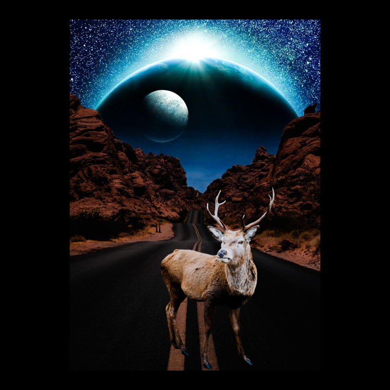 Deer Cropped Sweater | Artistshot