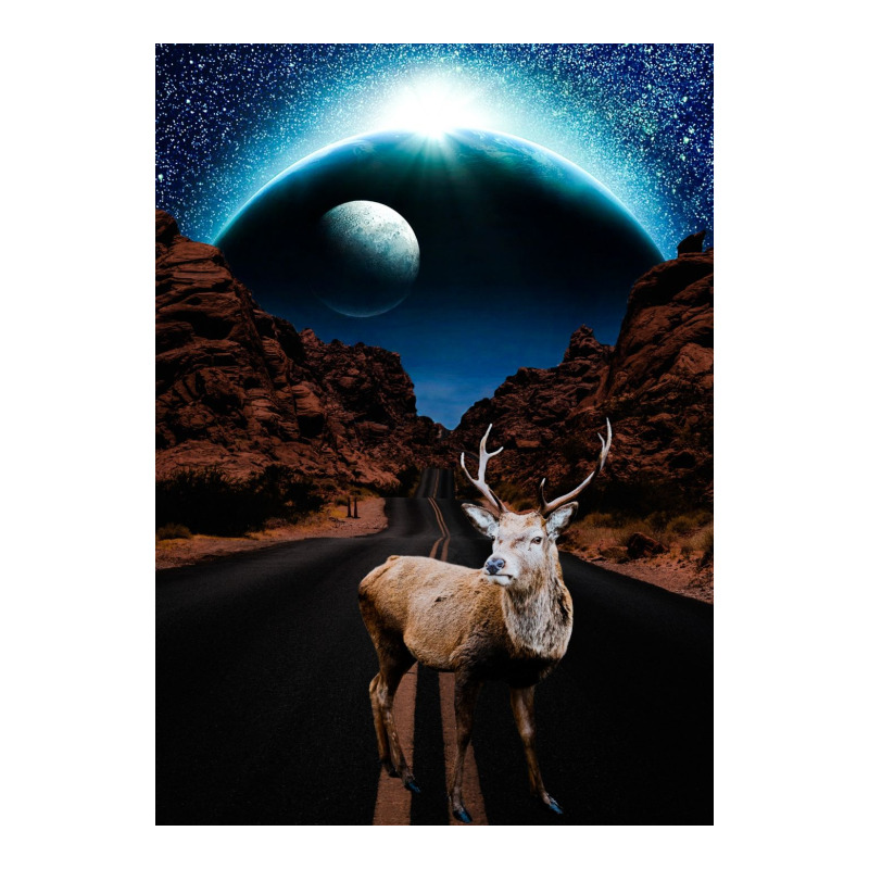 Deer Women's V-neck T-shirt | Artistshot