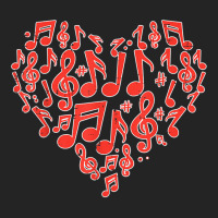 Valentines Day Musical Notes Heart Valentine Music Teacher T Shirt 3/4 Sleeve Shirt | Artistshot