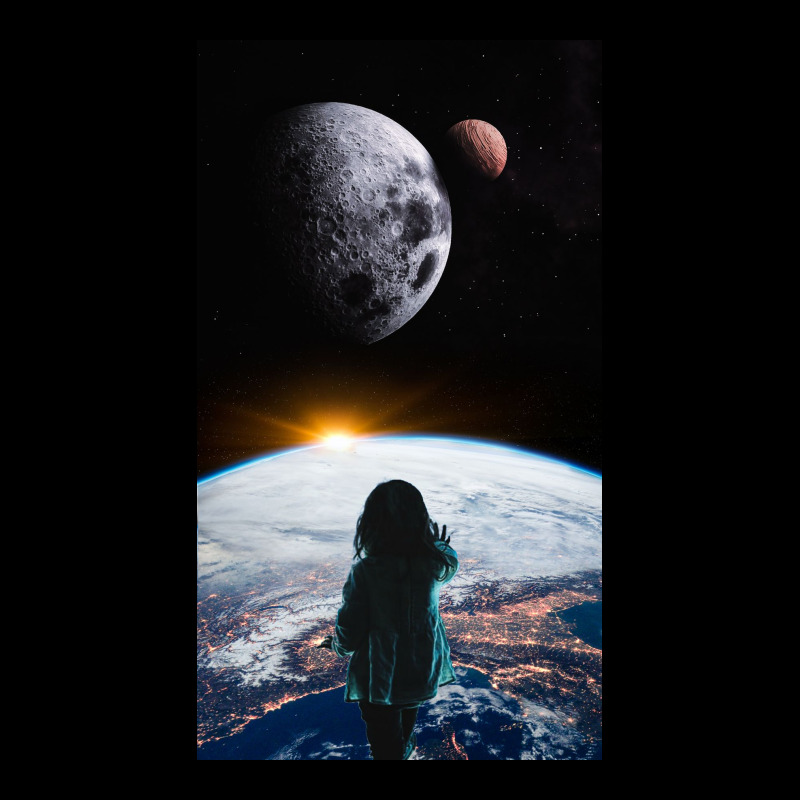 Space Cropped Sweater | Artistshot