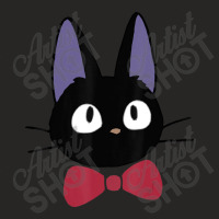 Studio Delivery Service Jiji Black Cat Anime Ladies Fitted T-shirt | Artistshot