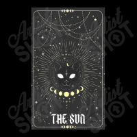 Tarot Card Crescent Sun And Cat Adjustable Cap | Artistshot