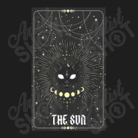 Tarot Card Crescent Sun And Cat Classic T-shirt | Artistshot