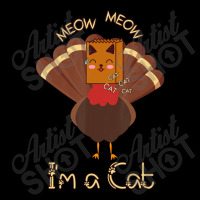 Thanksgiving Turkey Disguise Fake Cat Meow Women Men Women's V-neck T-shirt | Artistshot