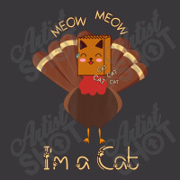 Thanksgiving Turkey Disguise Fake Cat Meow Women Men Ladies Curvy T-shirt | Artistshot