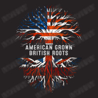 American Grown British Roots United Kingdoom Flag Usa Vintage Cap | Artistshot