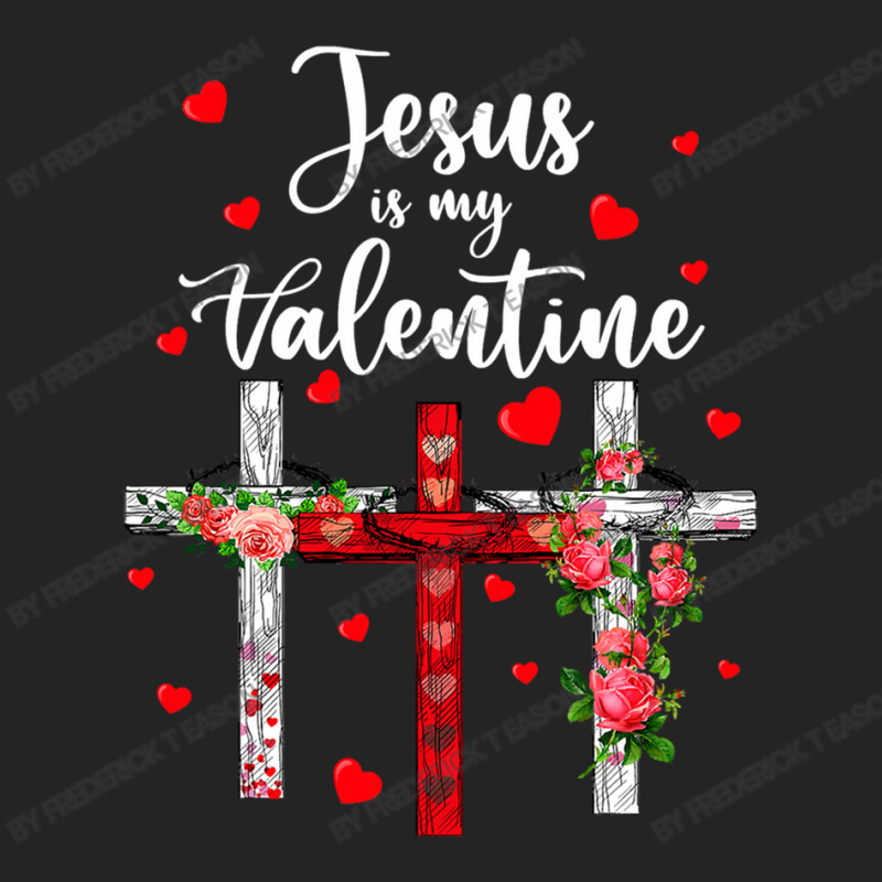 Christian Valentine Day 2022 Jesus Is My Valentine 3/4 Sleeve Shirt | Artistshot