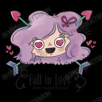 Fall In Love Valentines Day V-neck Tee | Artistshot