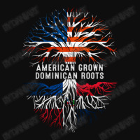 American Grown Dominican Roots Tree Dominican Republic Flag Usa Crop Top | Artistshot