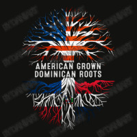 American Grown Dominican Roots Tree Dominican Republic Flag Usa Scorecard Crop Tee | Artistshot