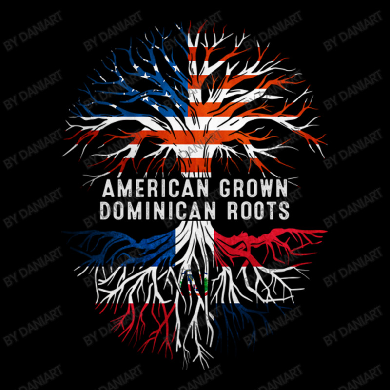 American Grown Dominican Roots Tree Dominican Republic Flag Usa Cropped Sweater by DaniArt | Artistshot