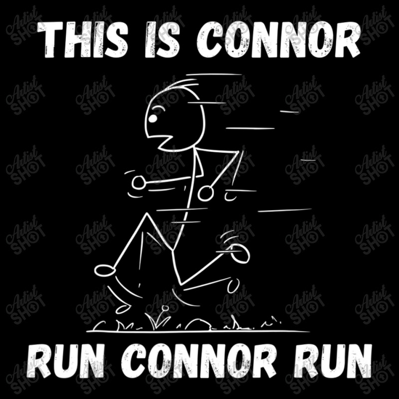 This Is Connor Run Connor Run Personalized Name Track Adjustable Cap by namnguyen | Artistshot