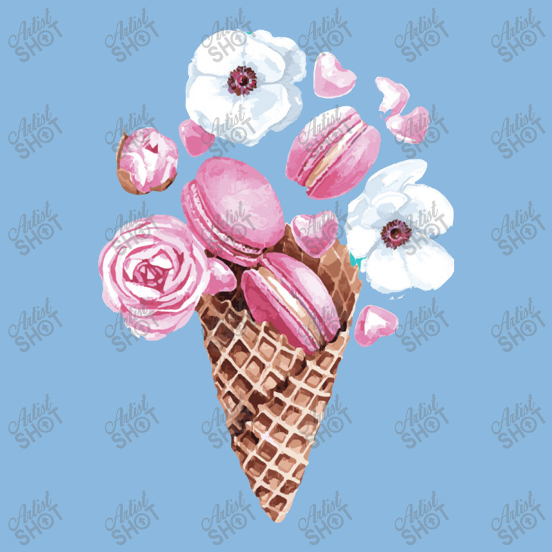 Pink Floral Macaron Ice Cream Cone,pink Floral Macaron Cone Youth Tee by dafarary | Artistshot