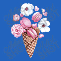 Pink Floral Macaron Ice Cream Cone,pink Floral Macaron Cone Toddler T-shirt | Artistshot