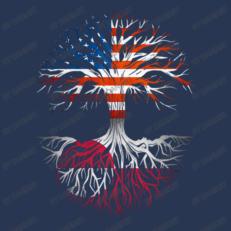 American Grown Greenlandic Roots Tree Greenland Flag Usa Flag Men Denim Jacket | Artistshot