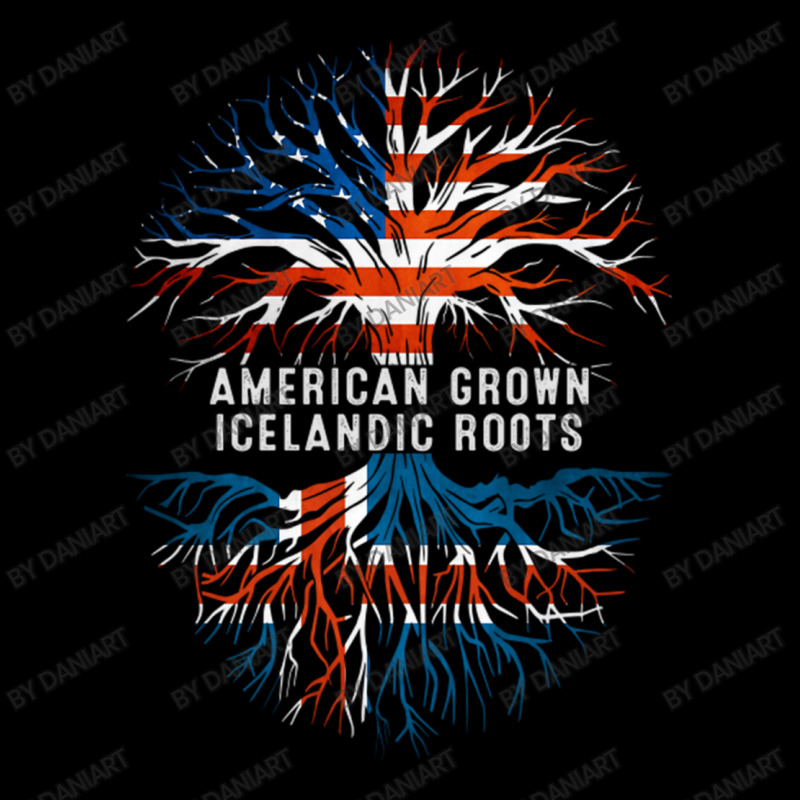 American Grown Icelandic Roots Iceland Flag Usa Zipper Hoodie by DaniArt | Artistshot