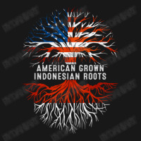 American Grown Indonesian Roots Tree Indonesia Flag Usa Flannel Shirt | Artistshot