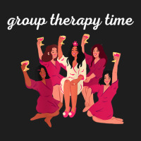 Womens Women's Wine Group Therapy Party T Shirt Classic T-shirt | Artistshot