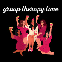 Womens Women's Wine Group Therapy Party T Shirt Unisex Jogger | Artistshot