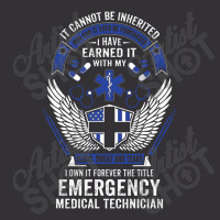 Forever The Title Emergency Medical Technician Vintage Hoodie | Artistshot