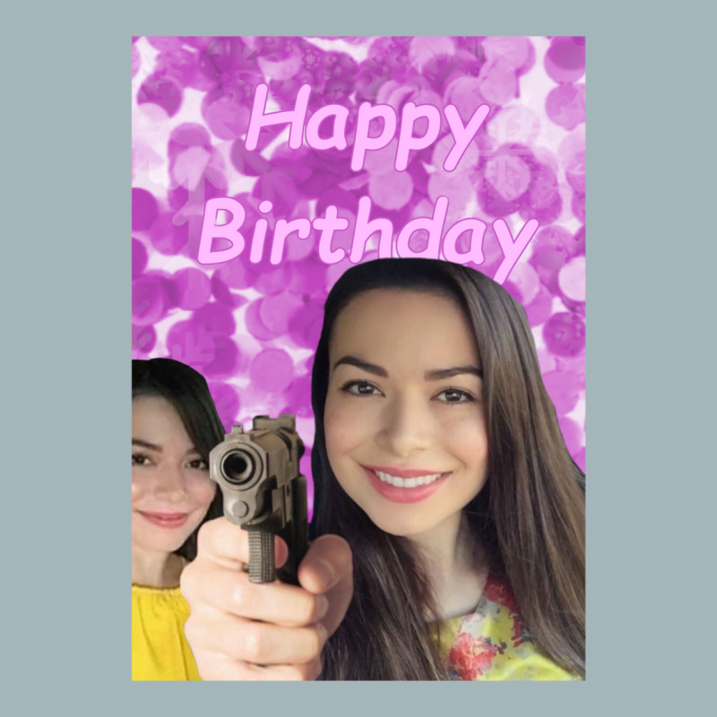 Miranda Cosgrove Wishes Happy Birthday Unisex Sherpa-lined Denim Jacket | Artistshot