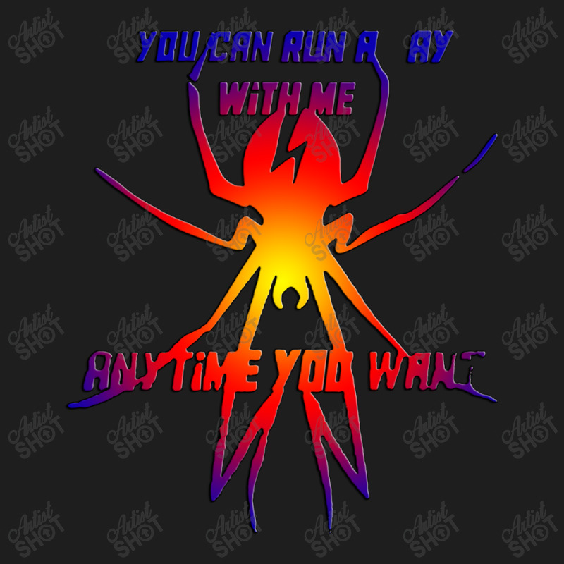 U Can Run Away With Me Any Time You Want Classic T-shirt by Bakwan Art | Artistshot