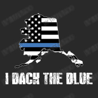 Alaska Police Appreciation Thin Blue Line I Back The Blue Printed Hat | Artistshot